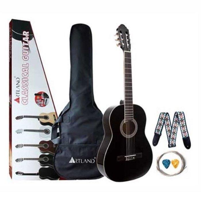 

Casio 39-inch artland classic matte guitar pack - black (cg860bk)