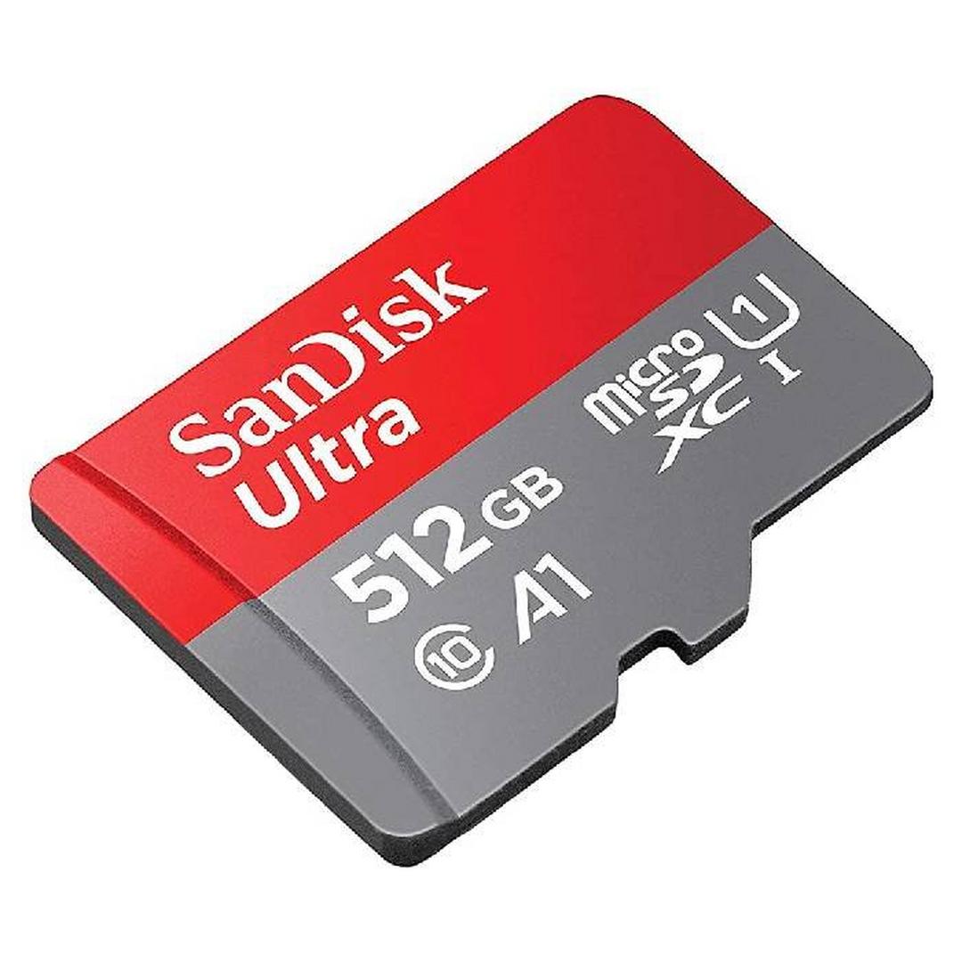 SanDisk Ultra UHS MicroSD Card for Action Cameras and Smartphones, 512GB, SDSQUAC-512G-GN6MN