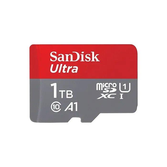 

Sandisk ultra uhs i 1tb microsd card for action cameras / smartphones, 150mb/s r, sdsqu...