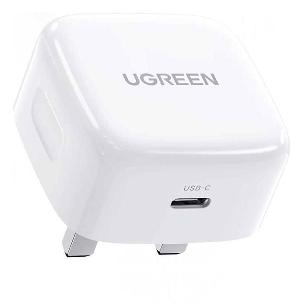 

Ugreen gan fast wall charger, 30w, uk plug, cd305 - white