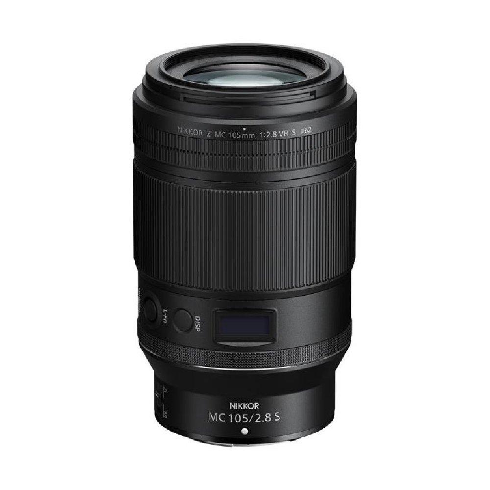 

Nikon z mc camera lens, 105mm, f/2. 8 vr s– black