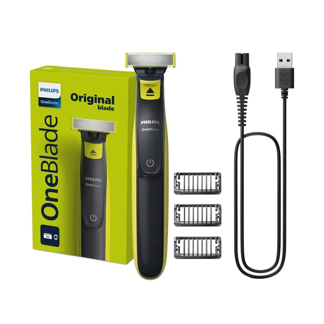

Philips oneblade qp2724/10 | trim, edge & shave any length of hair | 3 stubble comb...