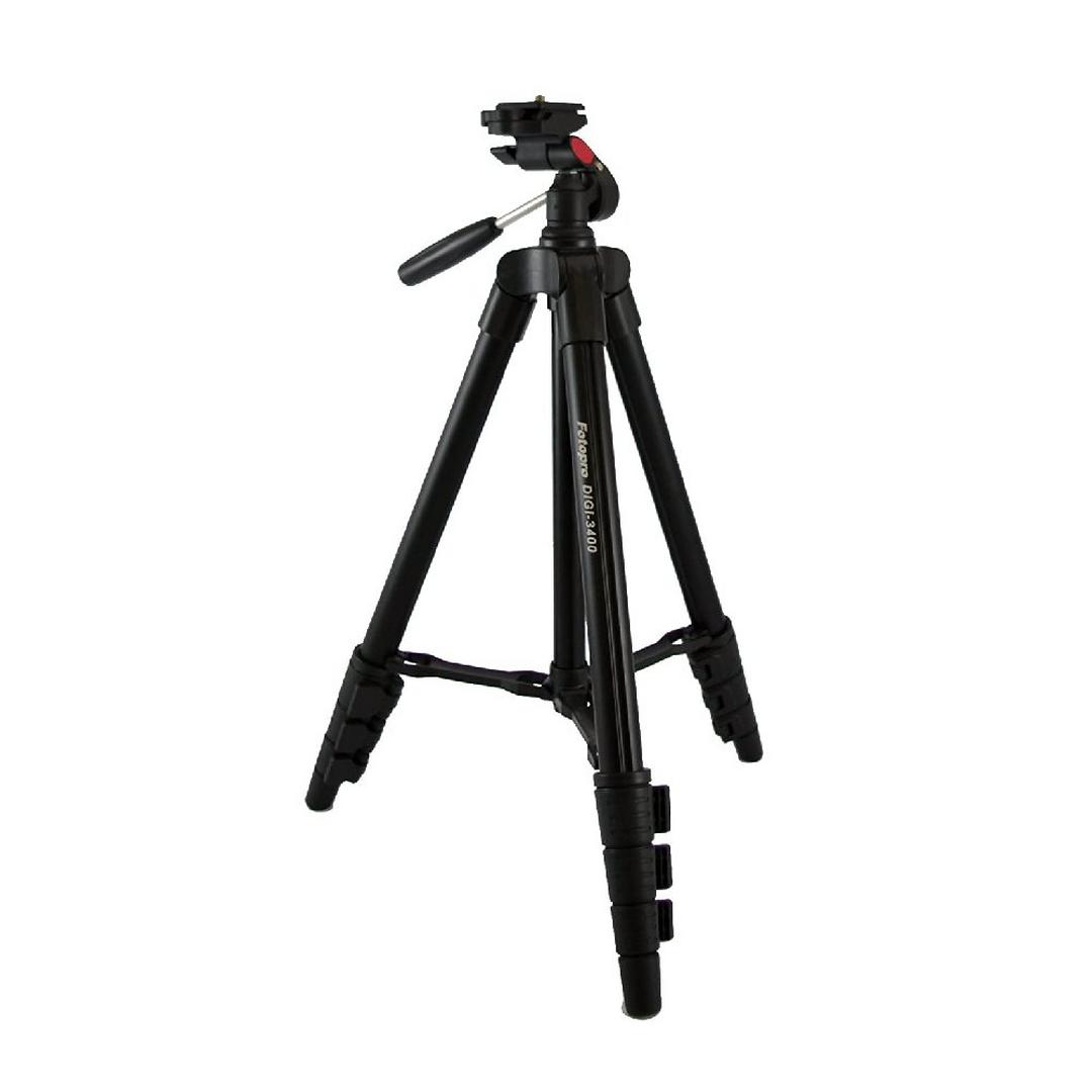 Nikon Fotopro 3-Dimensional Head Tripod Stand, DIGI-3400 - Black