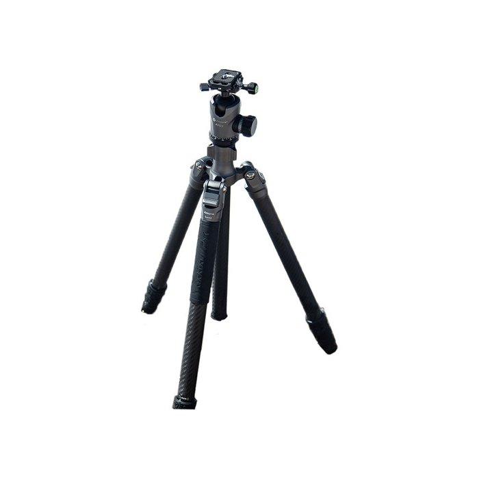 

Fotopro sherpa carbon fiber travel tripod with arca-type ball head and monopod, sherpa+...