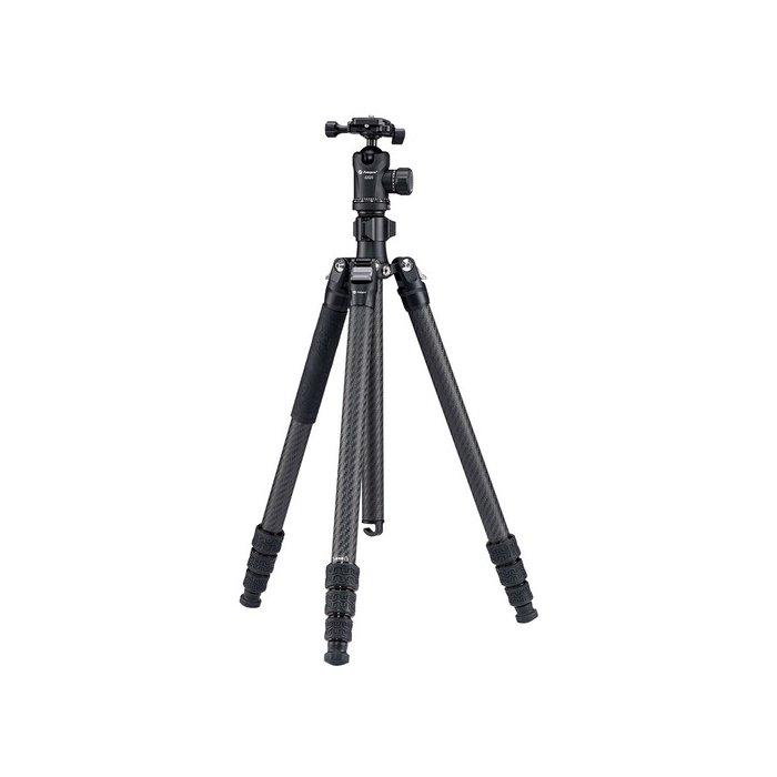 

Fotopro sherpa plus carbon fiber travel tripod with arca-type ball head and monopod, sh...