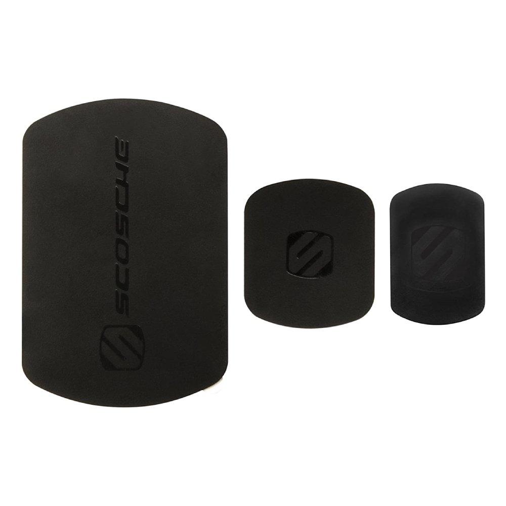

Scosche magicmount magnetic mount replacement plate kit for mobile devices, magrki - black