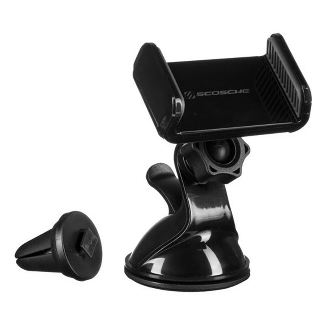 Scosche 3-in-1 Suction Cup Mount Mobile Devices, VWDSM2-SP - Black