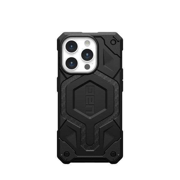 

Uag monarch pro magsafe case for iphone 15 pro – carbon fiber