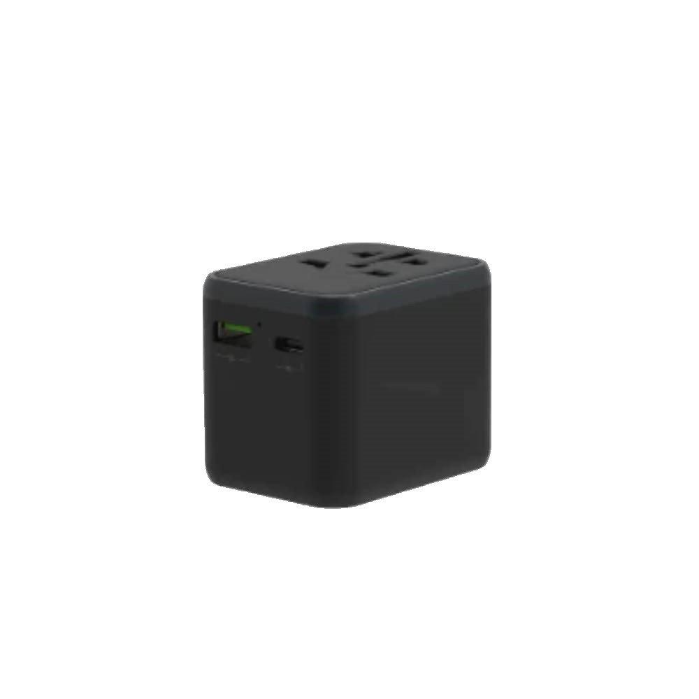 

Blupebble passport three world travel adapter, 20 watts, bp-tvl003-bk – black