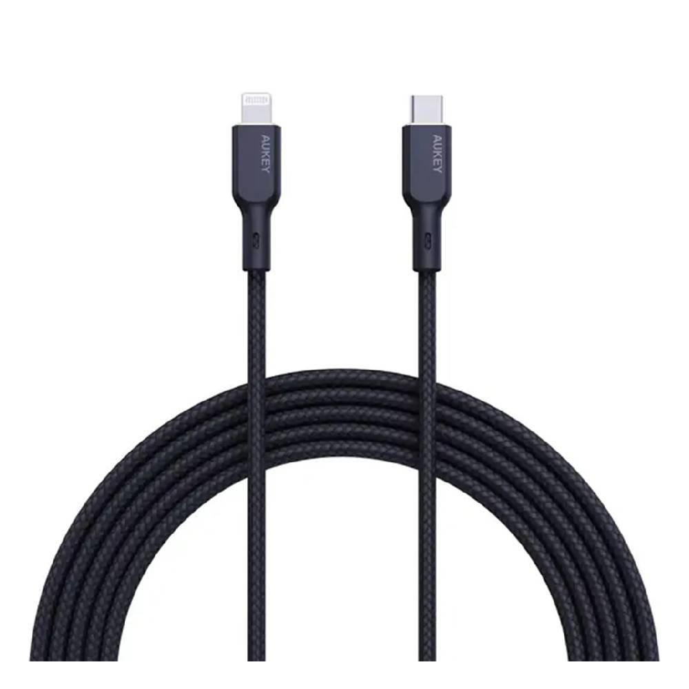 

Aukey usb type-c to lightning cable, 1m, cb-ncl1-bk – black