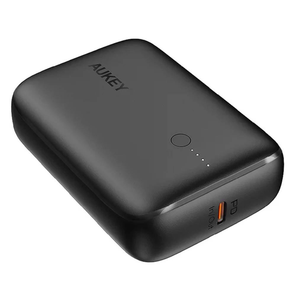 

Aukey 22. 5w 10000mah mini power bank, pb-n83s-bk - black
