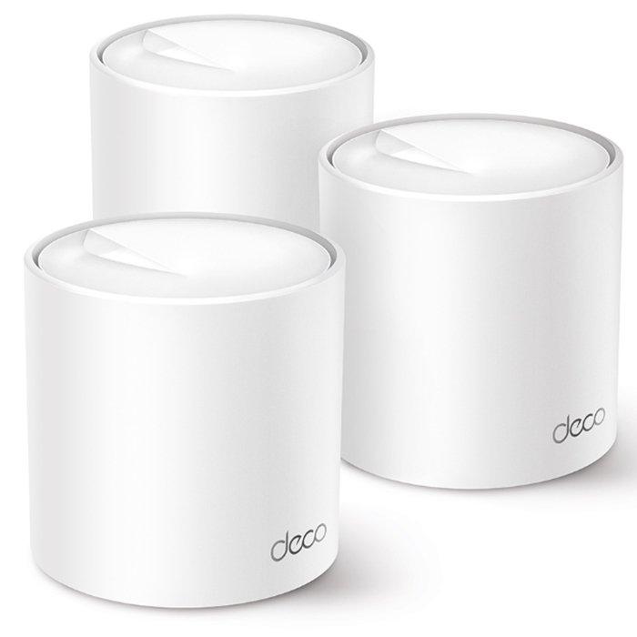 

Tp-link deco x50 ax3000 whole home mesh wifi 6 system, 3pc set - white