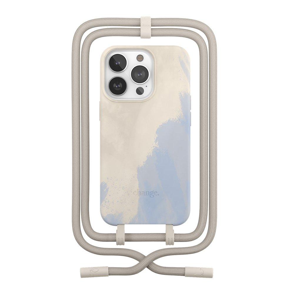 

Woodcessories iphone 14 pro change case, cha156 - beige blue