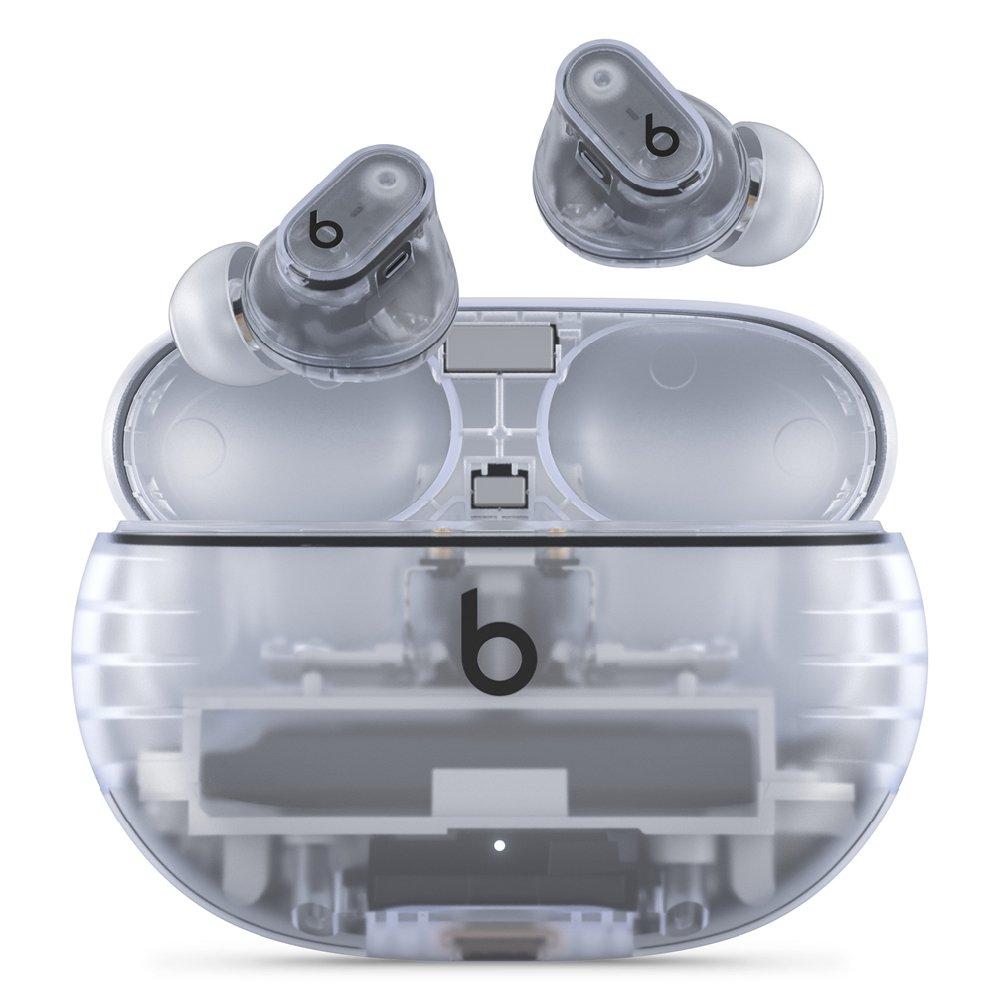 

Beats studio buds + true wireless noise cancelling earbuds, mqlk3ae/a - transparent