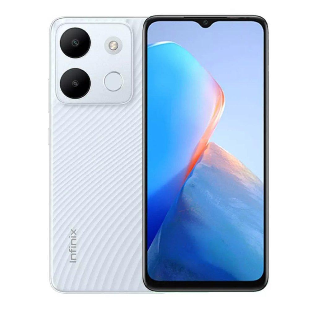 

Infinix smart 7, 6. 6-inch, 64gb, 4gb ram phone - iceland white