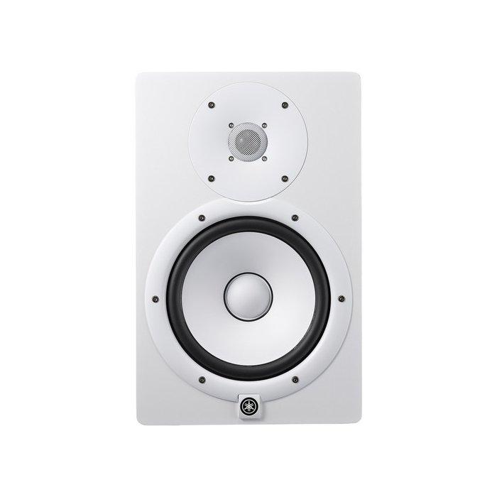 

Yamaha bi-amplified powered studio monitor speaker, hs8 w - white