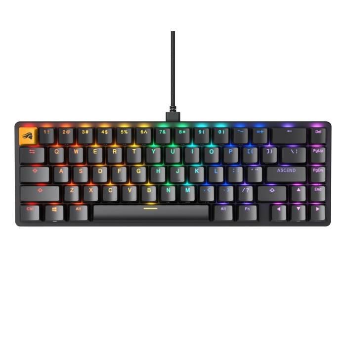 

Glorious gmmk2 wired gaming keyboard, 65% compact, full arabic, prebuilt, glo-gmmk2-65-...