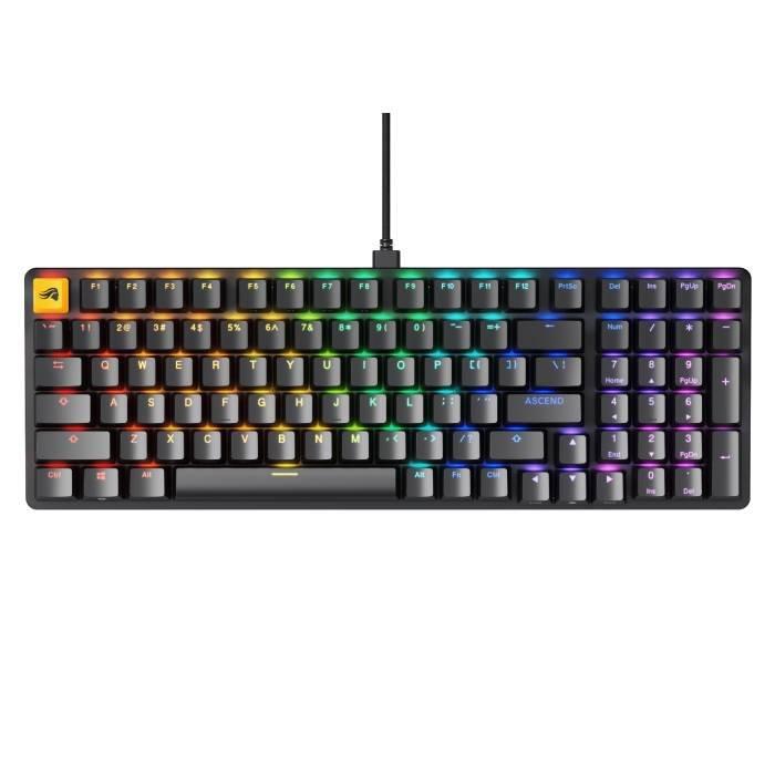 

Glorious gmmk2 wired gaming keyboard, 96% compact, full arabic, prebuilt, glo-gmmk2-96-...