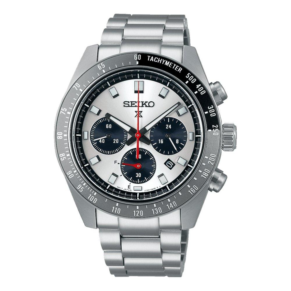 

Seiko prospex mechanical men's watch, chronograph, 41. 4mm, stainless steel, ssc911p1 -...