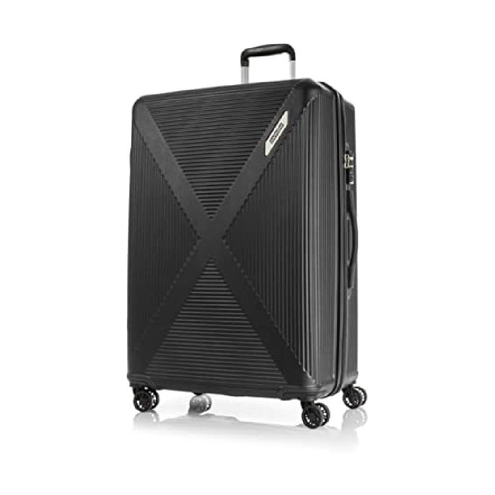 

American tourister cuatro hard luggage with spinner wheels, 79 cm, hn1x09003– black