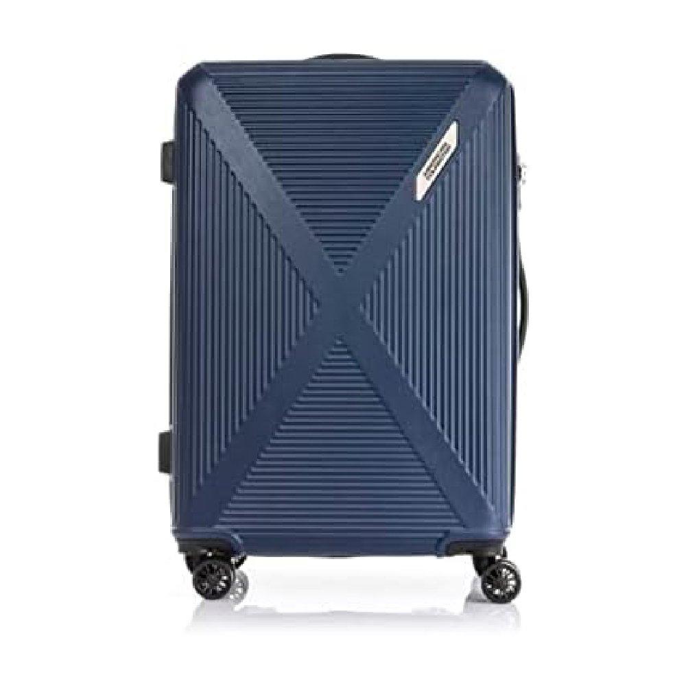 

American tourister cuatro hard luggage with spinner wheels, 69cm, hn1x41002 - navy blue