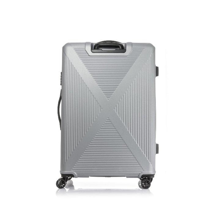 

At quattro hard mountain luggage with spinner wheels, 55cm, hn1x25001– silver