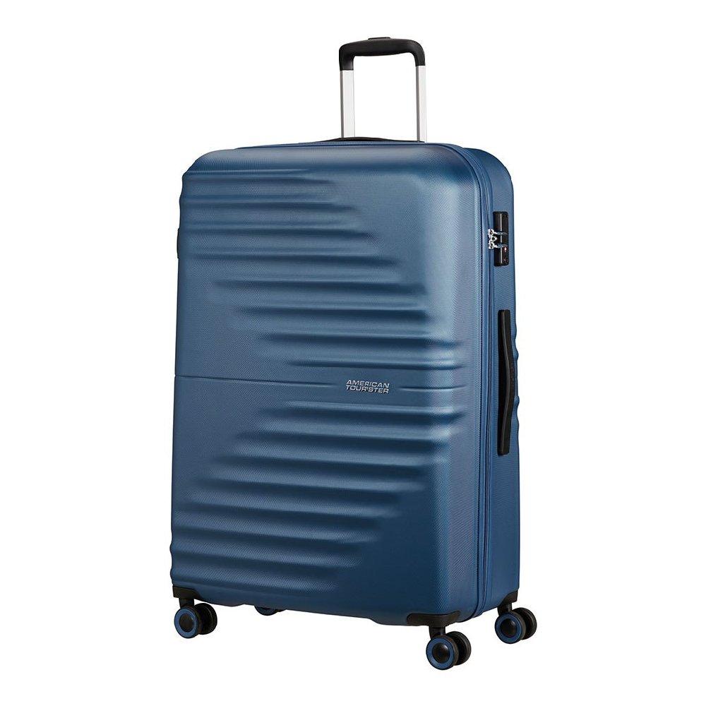 

American tourister twist waves spinner 88cm hard luggage, qc6x41009 - dark navy
