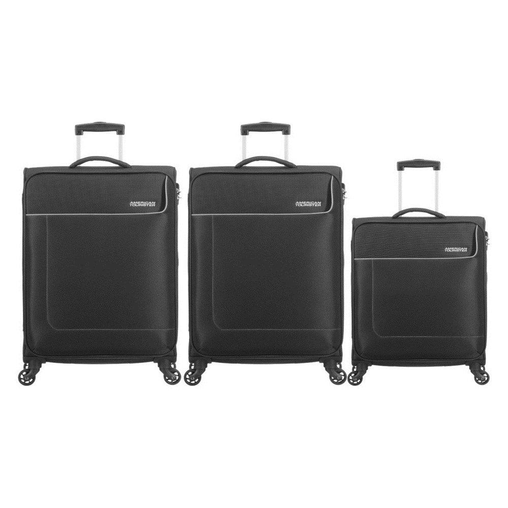 

American tourister jamaica set of 2 medium and 1 small, 27ox09002mms – black