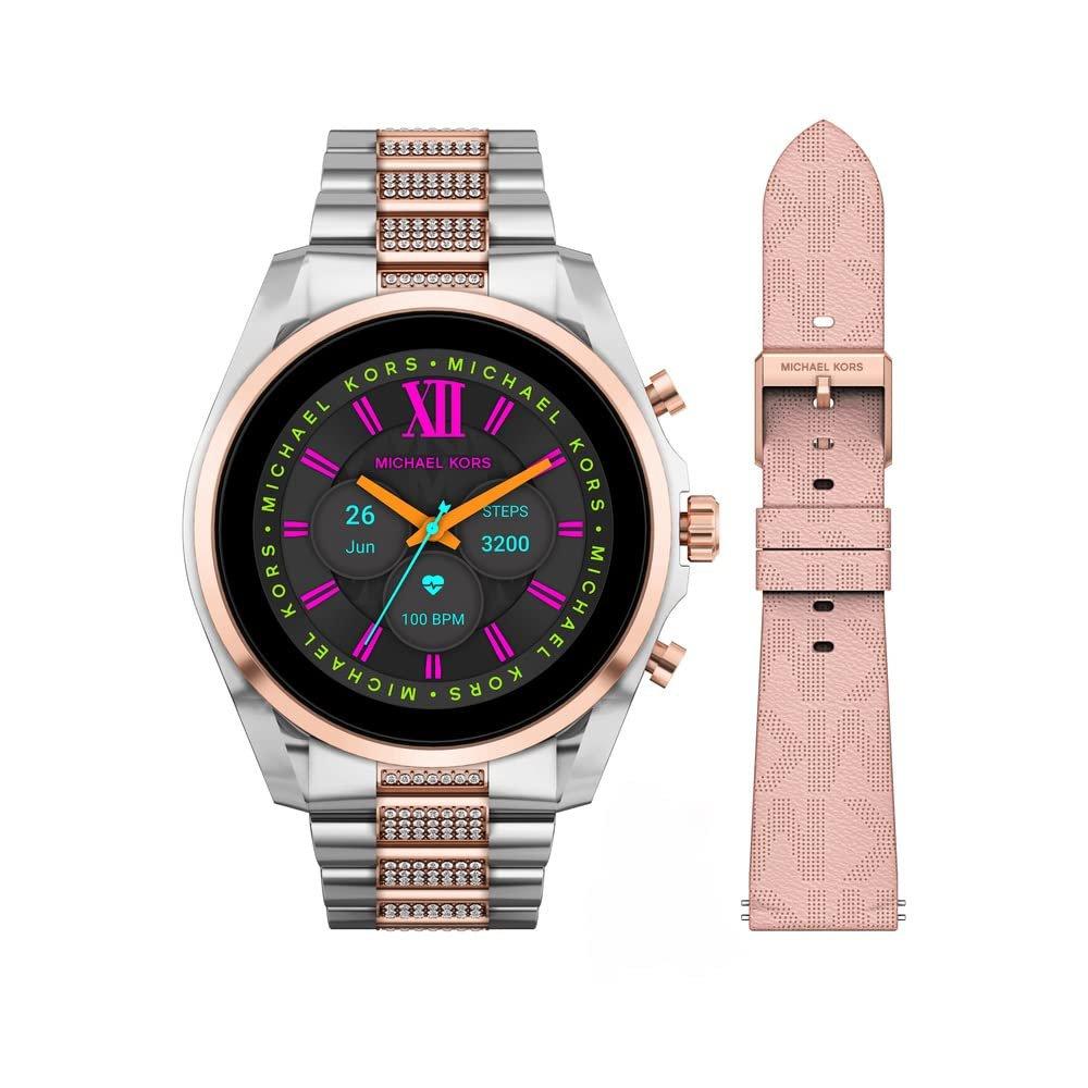 

Michael kors gen 6 bradshaw digital women's watch, 44mm, stainless steel body, stainles...