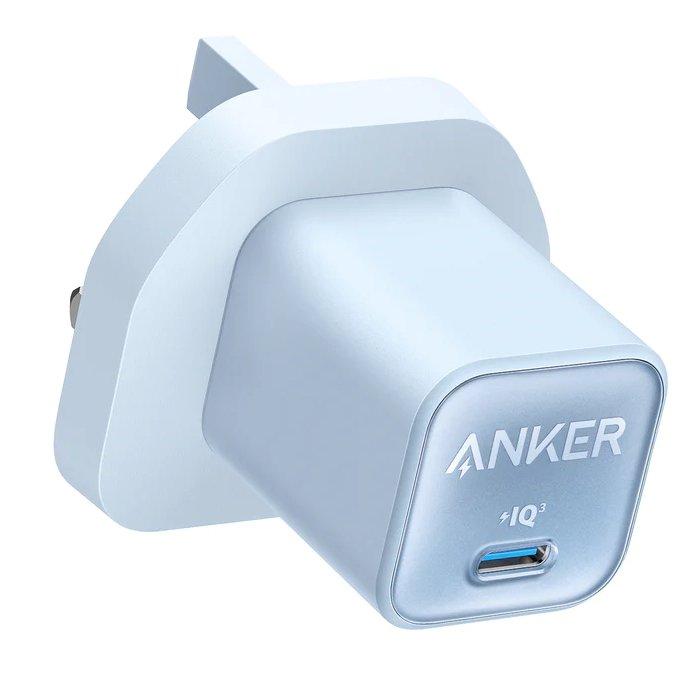 

Anker 511 charger (nano 3, 30w), a2147k31 - blue