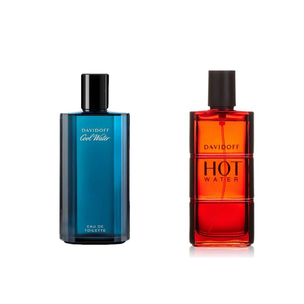 

Davidoff hot water 110ml + cool water 125ml for men - eau de toilet