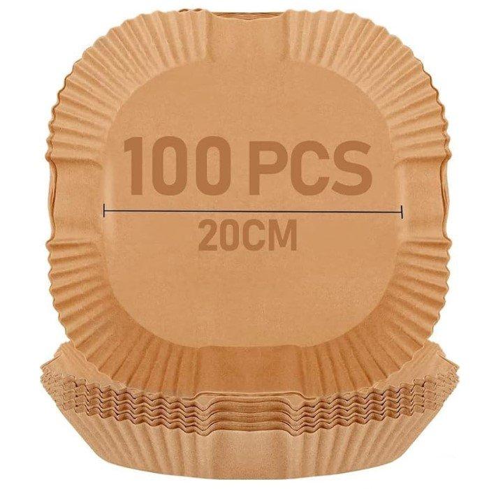 

Brabantia square baking paper for air fryer 20cm, 100pcs, 94011