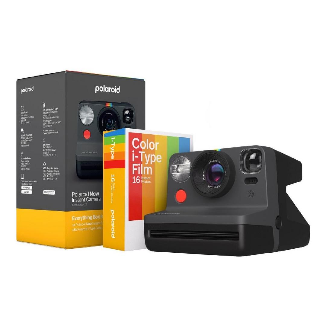 Polaroid Now Gen 2 Instant Film Camera Bundle, 006248 - Black
