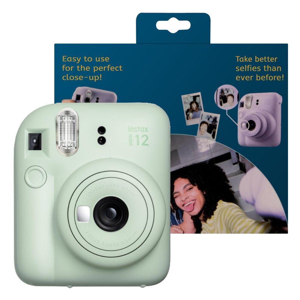 

Instax mini 12 instant film camera bundle - green