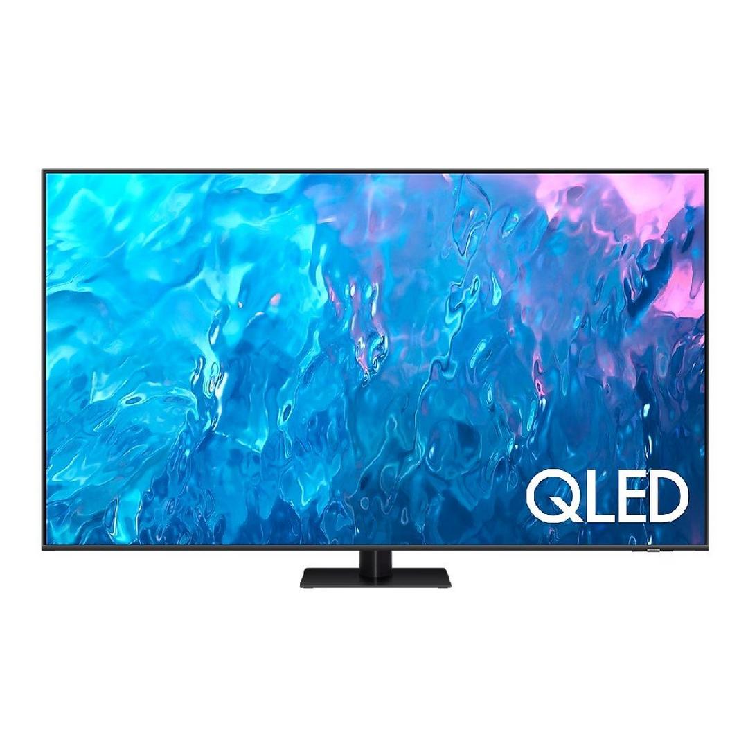 Samsung 55-inch 4K QLED Smart TV, QA55Q70CAUXZN - Black