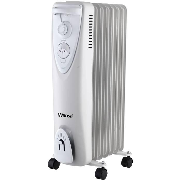 

Wansa 1500w 7 fins oil heater - cy-c08-7-15