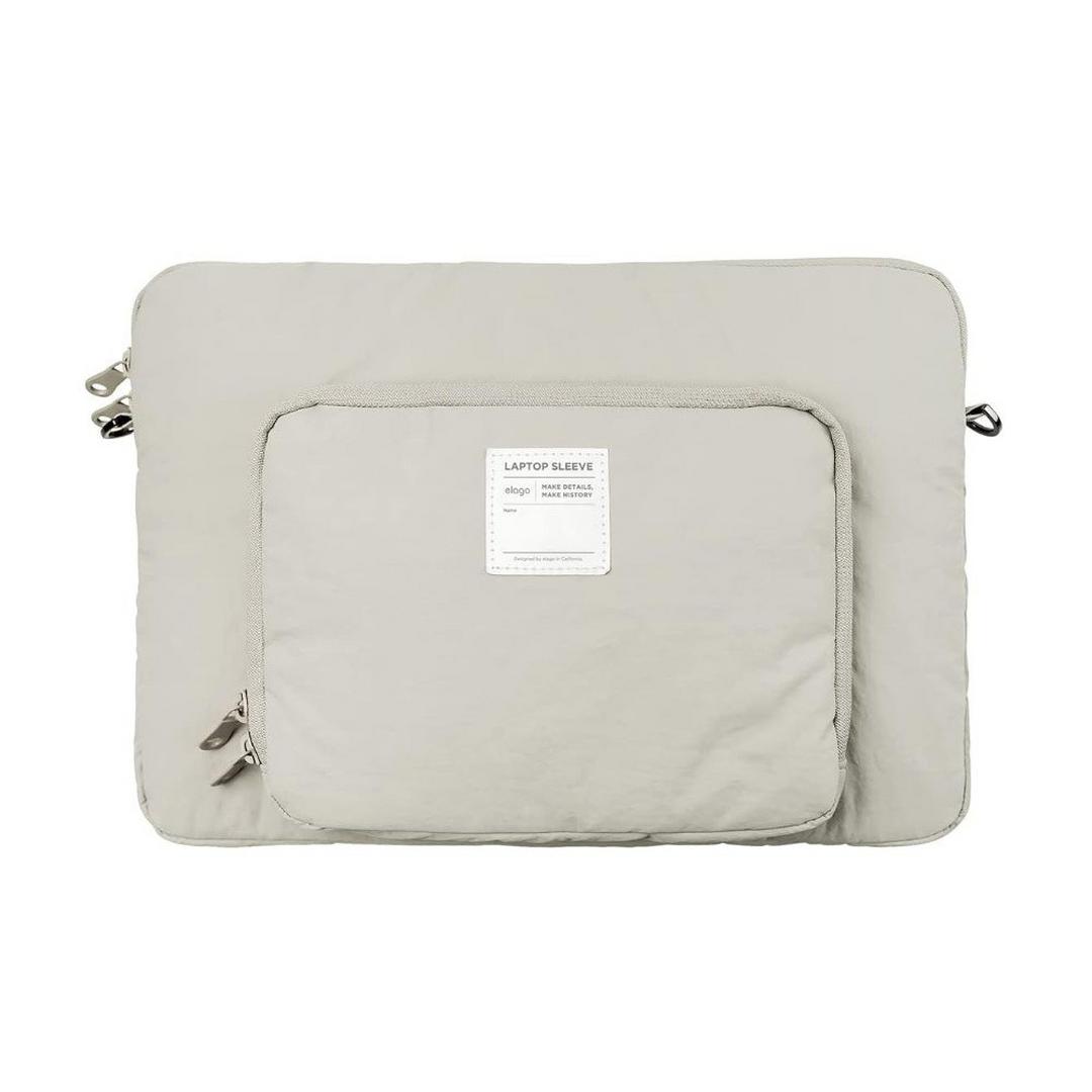 Elago Pocket Sleeve For 12 -14-inch Laptop, EMB14SLEEV-PO-ST - Stone