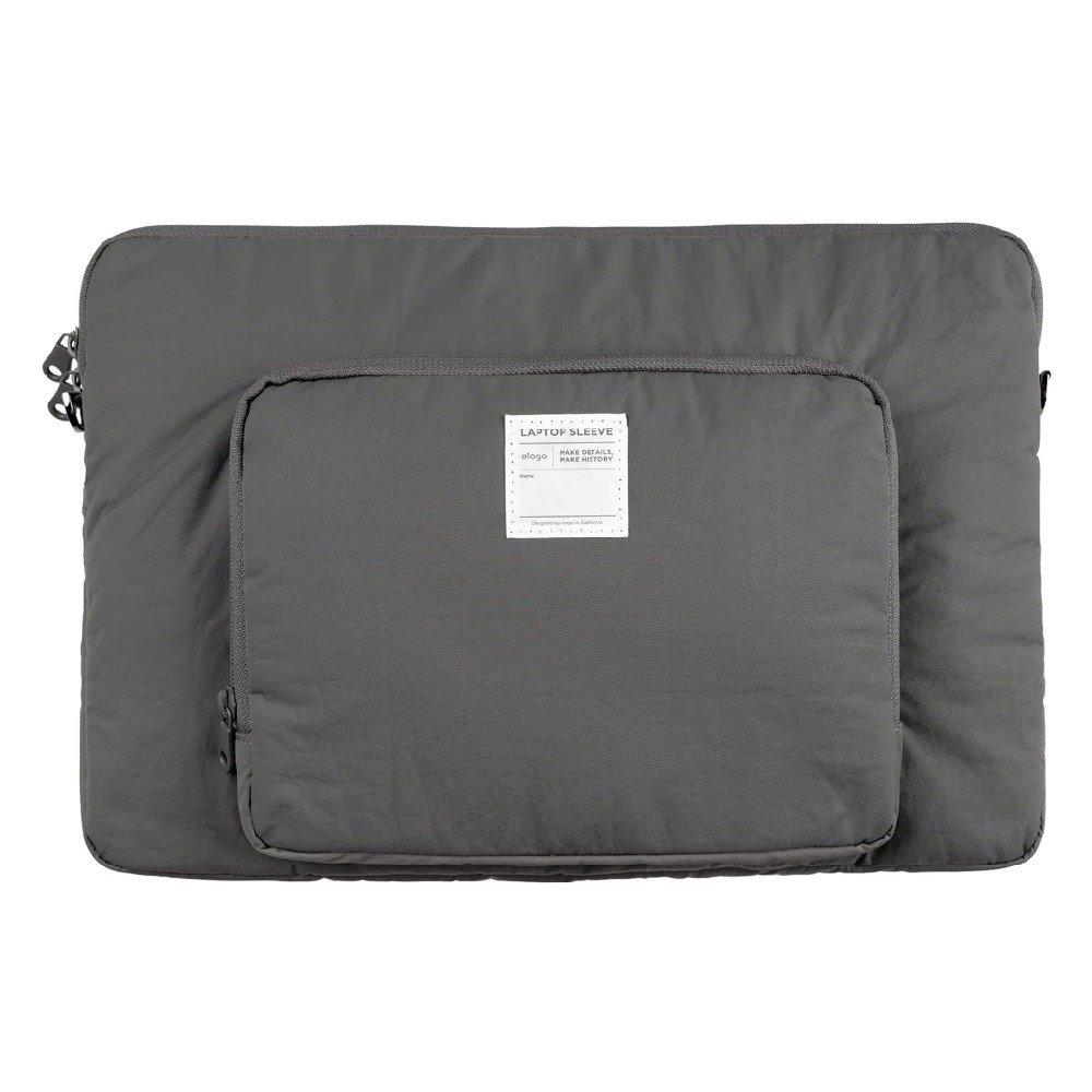 

Elago pocket sleeve for 15-16-inch laptop, emb16sleev-po-dgy - dark grey