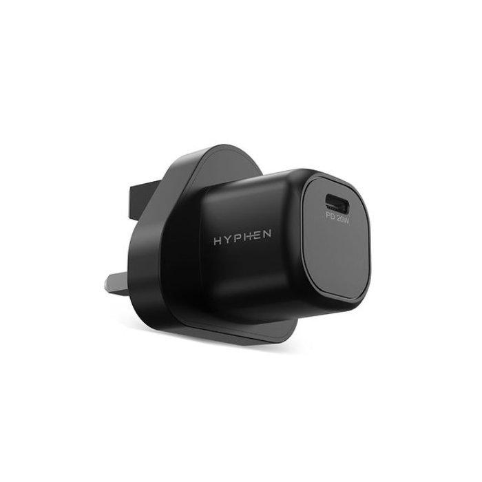 

Hyphen mini pd adaptor, 20w, uk plug, hpa-m20ukb7798 - black