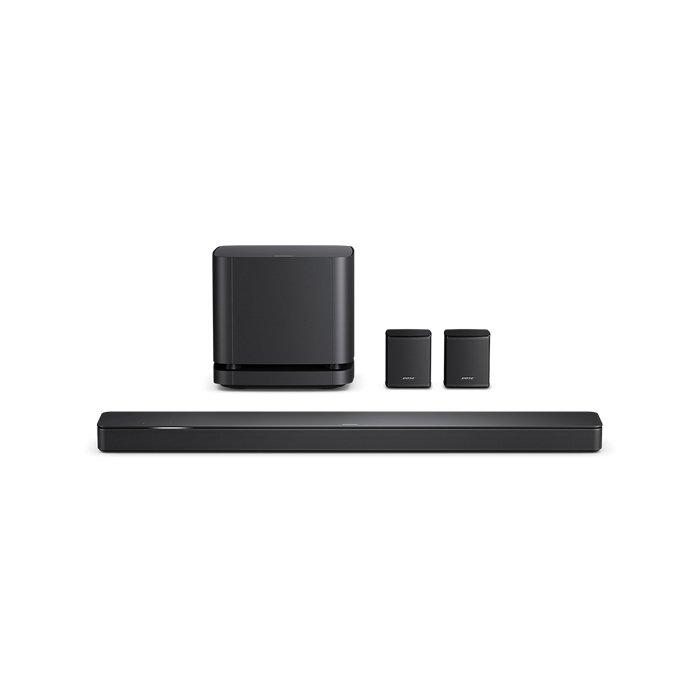 

Bose soundbar 500 + bass module 500 + 2 surround speakers bundle - black