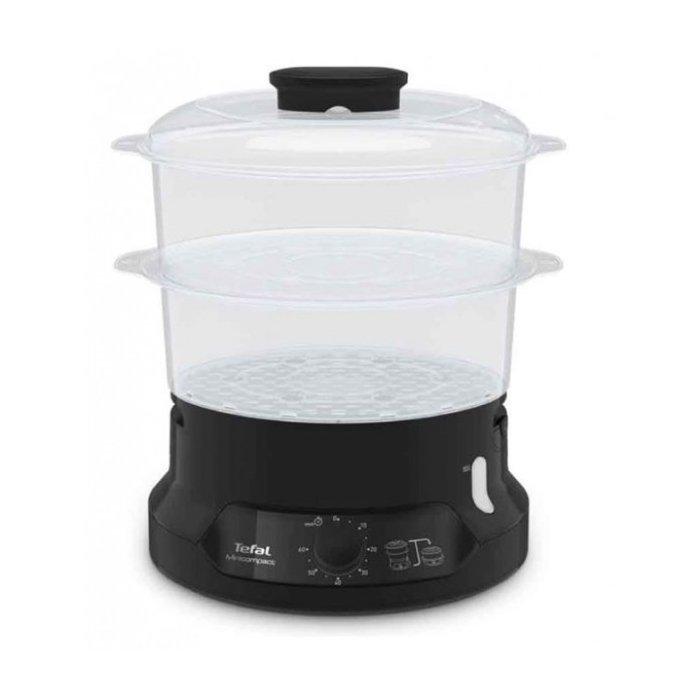 

Tefal mini compact steam cooker, 800w, 6l, vc139865 - black