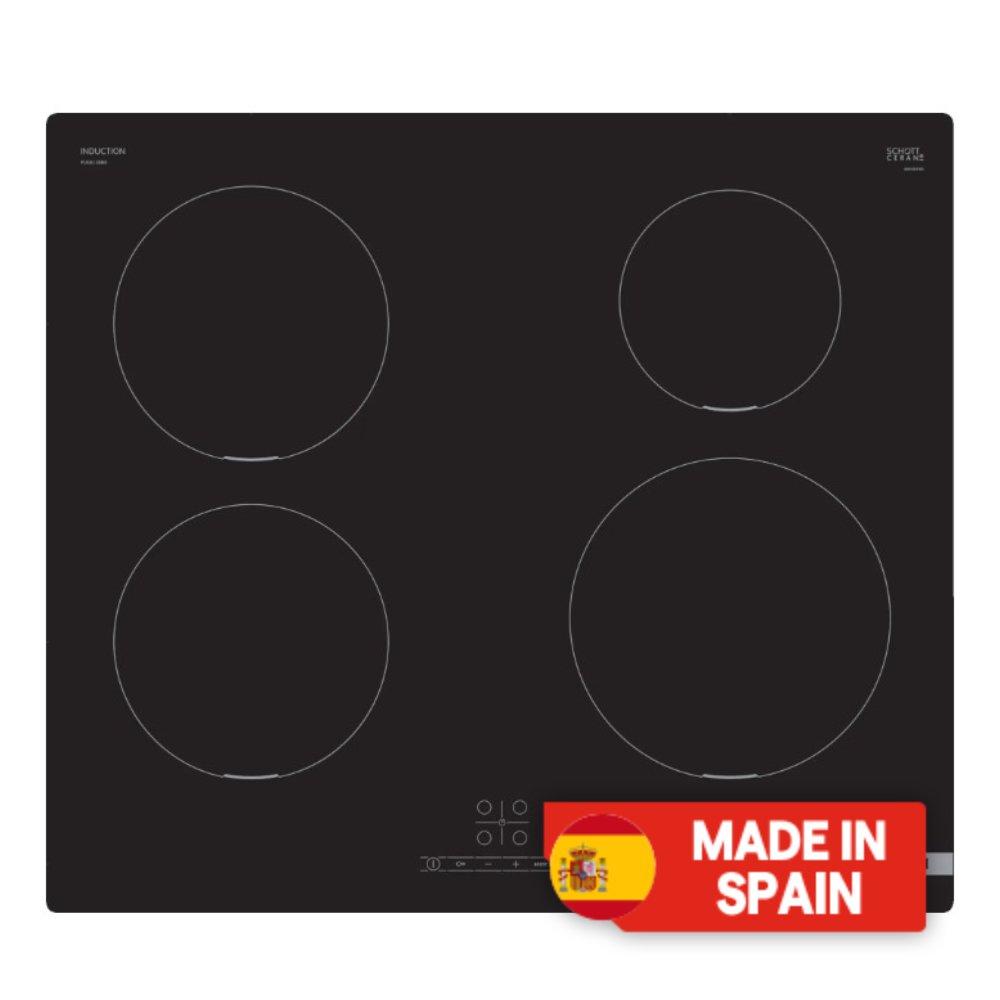 

Bosch series 4 built-in induction hob, 60 cm, pue611bb5e - black