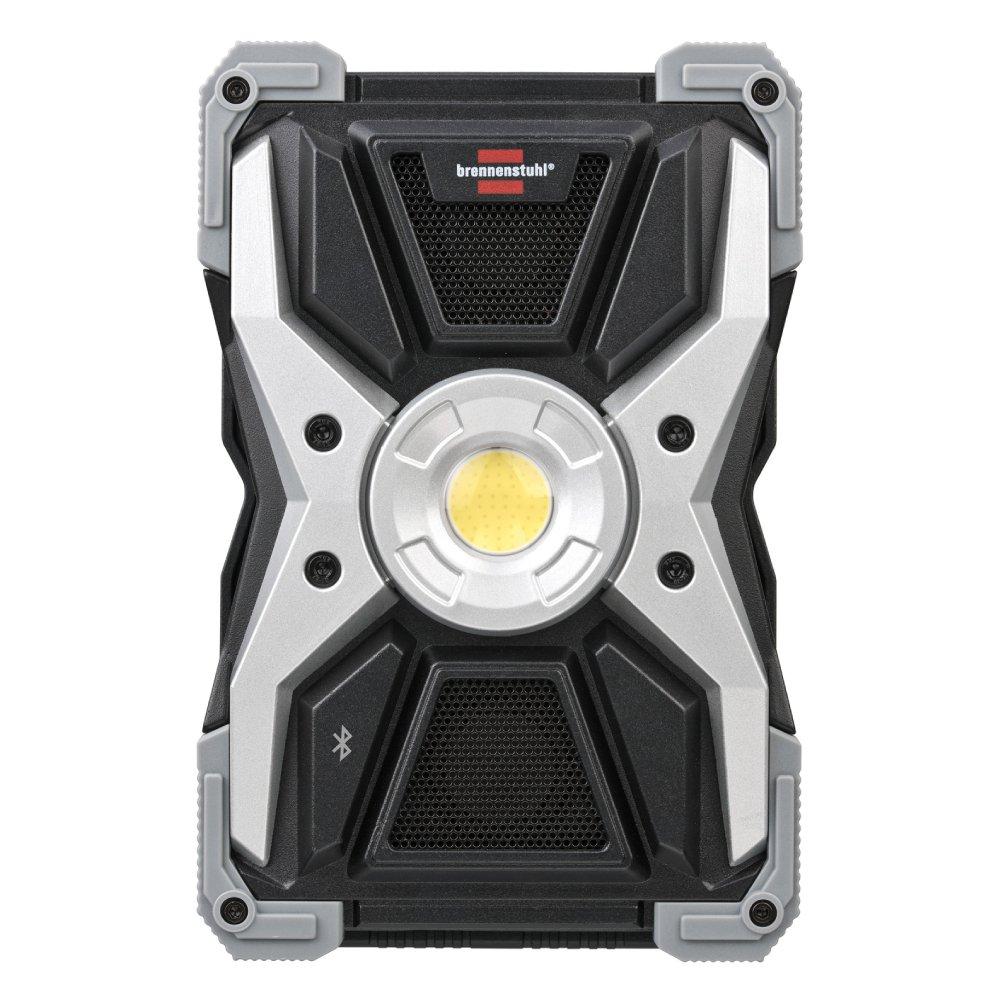 

Brennenstuhl rechargeable led work light with bluetooth speaker, 1173110200 – black