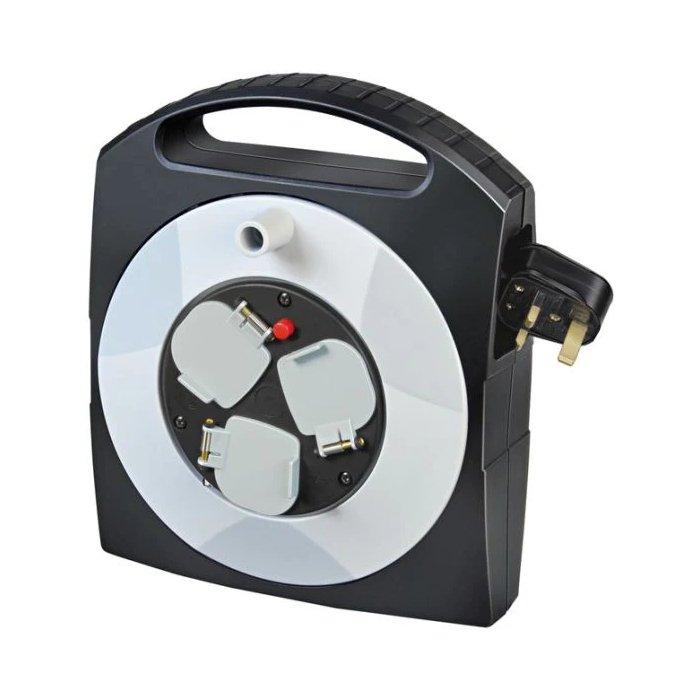 

Brennenstuhl 3 socket cable reel,10 m, 1095453 - black