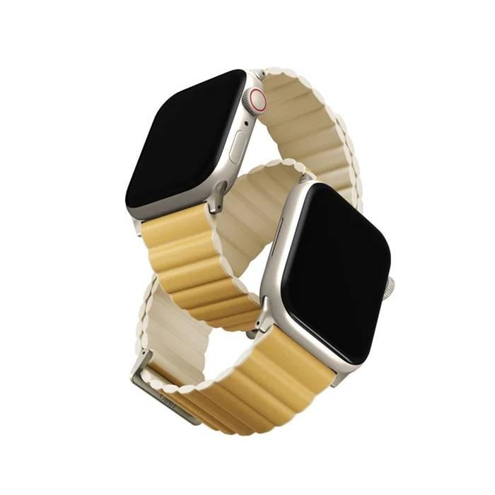 

Uniq reversable apple watch strap, 41/40/38 mm – yellow/ivory