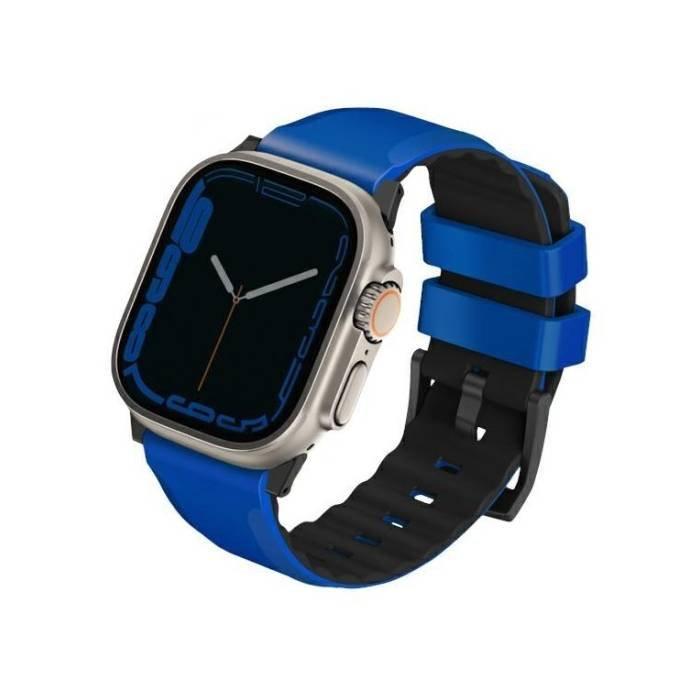 

Uniq linus apple watch strap, 49/45/44/42 mm, 8886463684382– blue