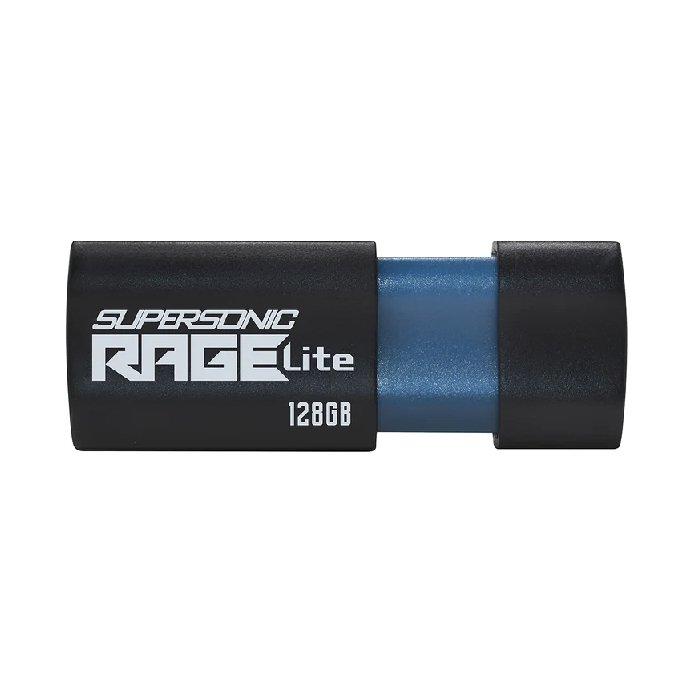 

Patriot supersonic rage lite usb 3. 2 flash drive, 128gb, gen 1, pef128grlb32u
