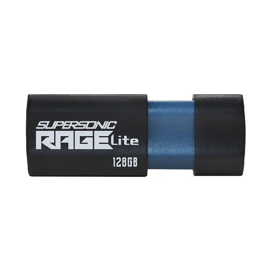 Patriot Supersonic Rage Lite USB 3.2 Flash Drive, 128GB, Gen 1, PEF128GRLB32U