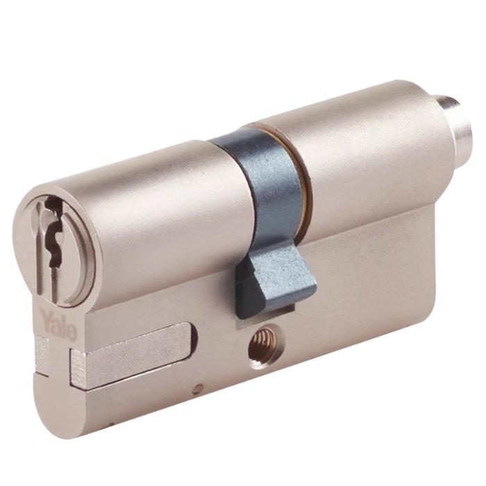 

Yale linus adjustable cylinder, 05/501000/sn - nickel