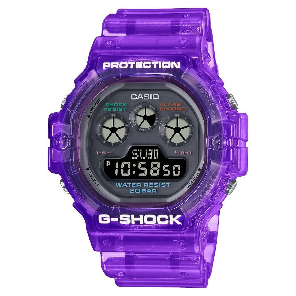 

Casio g-shock youth watch unisex, digital, 51 mm, dw-5900jt-6dr – purple